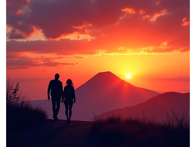 Romantic Volcano Trek